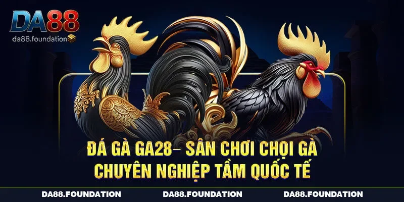 Đá Gà GA28 – Sân Chơi Chọi Gà Chuyên Nghiệp Tầm Quốc Tế