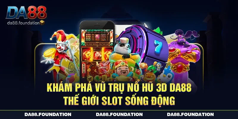 Khám Phá Vũ Trụ Nổ Hũ 3D DA88 – Thế Giới Slot Sống Động